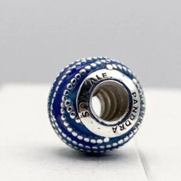 Pandora Blue Wave Charm - Picture 3 of 4